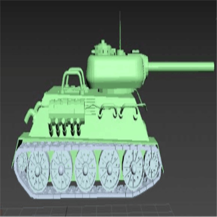 麟游充气军用坦克模型